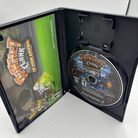 Ratchet & Clank: Up Your Arsenal(Sony PlayStation 2, 2005) PS2 TESTED - Picture 7 of 8